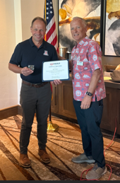 Kurt McMillen thanks John Adams for his talk